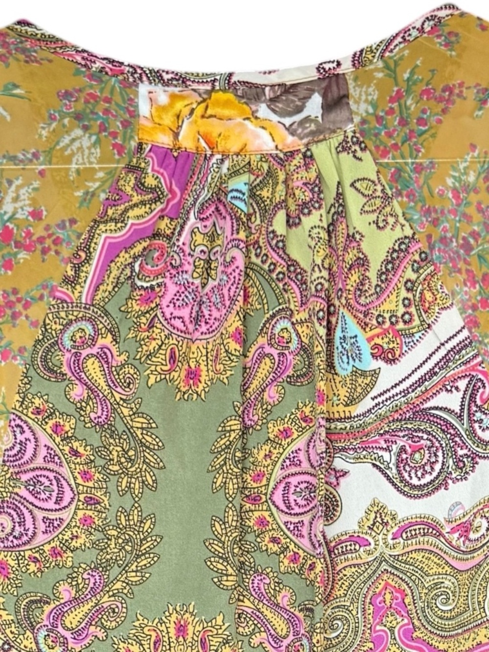 Ivy Jane Multi Color Blouse Sz XS - Picture 4 of 6